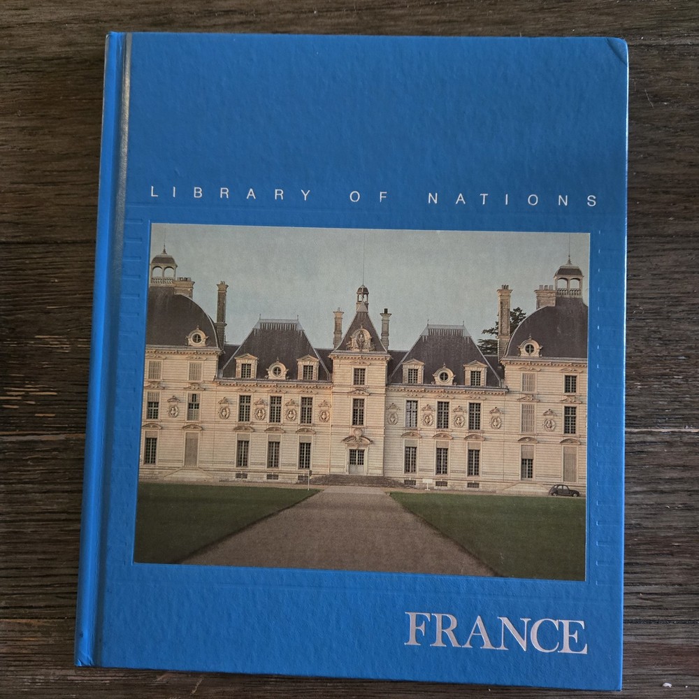 Library of Nations France Time‑Life Books 1986 Hardcover Like New