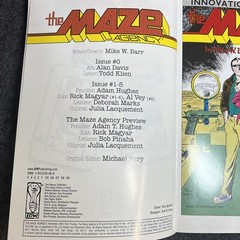 The Maze Agency Volume 1 Graphic Novel TPB Mike Barr Adam Hughes