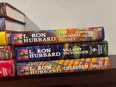 L. Ron Hubbard 1,2,3,4,5 & 8,9,10 / INVADERS PLAN AN ALIEN AFFAIR DISASTER etc..