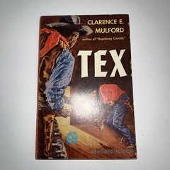 Tex by Clarence E. Mulford vintage Paperback Number 15 Graphic Books 1949