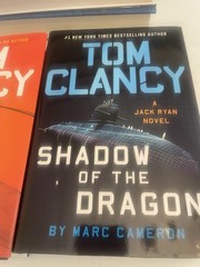 Lot of 8 TOM CLANCY Books by MARC CAMERON Hardcover &Dust Jacket Red Winter MORE