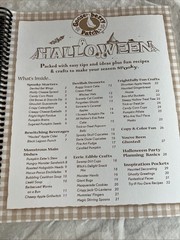 Gooseberry Patch – Halloween Spiral Planner Recipes Crafts – New