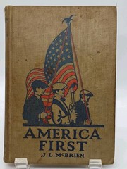 America First Patriotic Readings 1916 Hardcover By Jasper L. McBrien Antique
