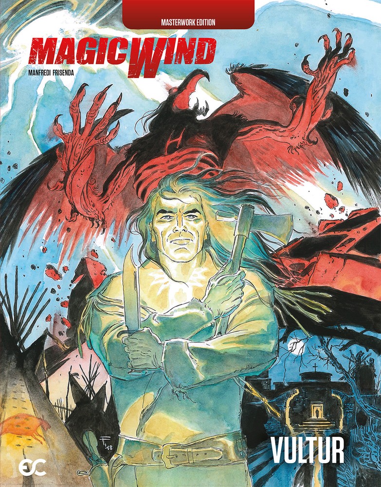 Magic Wind: Vultur (Masterworks Edition, 2018 Hardcover), GN, Manfredi, Frisenda