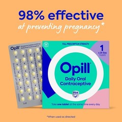 New Daily Birth Control Pills Progestin-Only 28 Count Fast Shipping