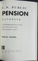 US PUBLIC PENSION HANDBOOK by Von M. Hughes (2019, HCDJ) Very Good