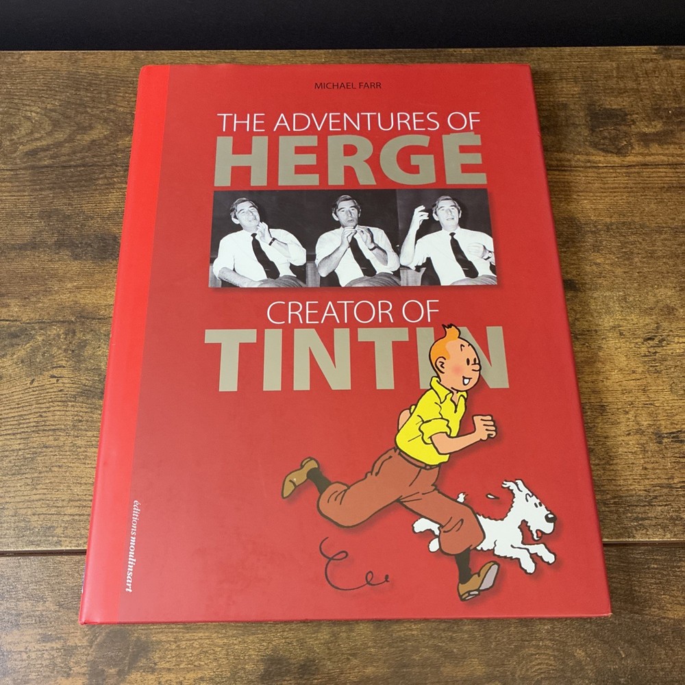 Adventures of Herge Creator of TinTin Tin Tin by Micheal Farr (Hardcover, 2007)