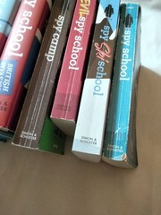Spy School Stuart Gibbs Books 1-7, 9 LOT