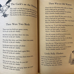 1936 Mother Goose Nursery Rhymes Illustrated Softcover 192 Pages Children’s Lit