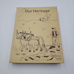 Our Heritage 1883-1980 Sheyenne Area North Dakota HC Herald Press history