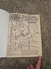 LISA FRANK Activity Coloring Book Carousel Fun Unicorn VTG 2000s Y2K Retro Kids