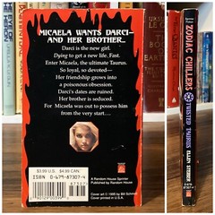 Zodiac Chillers : Twisted Taurus – Ellen Steiber (1st edition) Sprinter, 1995
