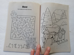Colortivity Christmas Holiday Coloring and Activity Book Frosty Fun DREAMTIVITY