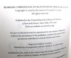 Searoad Chronicles of Klatsand by Ursula K. Le Guin Trade Paperback 2025 V Good