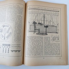 Vobachs Handarbeitsbucher Handcraft Book Vol 13 Handmade Curtains 1920s German