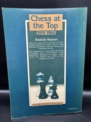 Chess at the Top 1979-1984 by Anatoly Karpov (Pergamon Book)