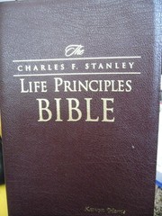 NASB, The Charles F. Stanley Life Principles Bible, Large Print, Leathersoft…