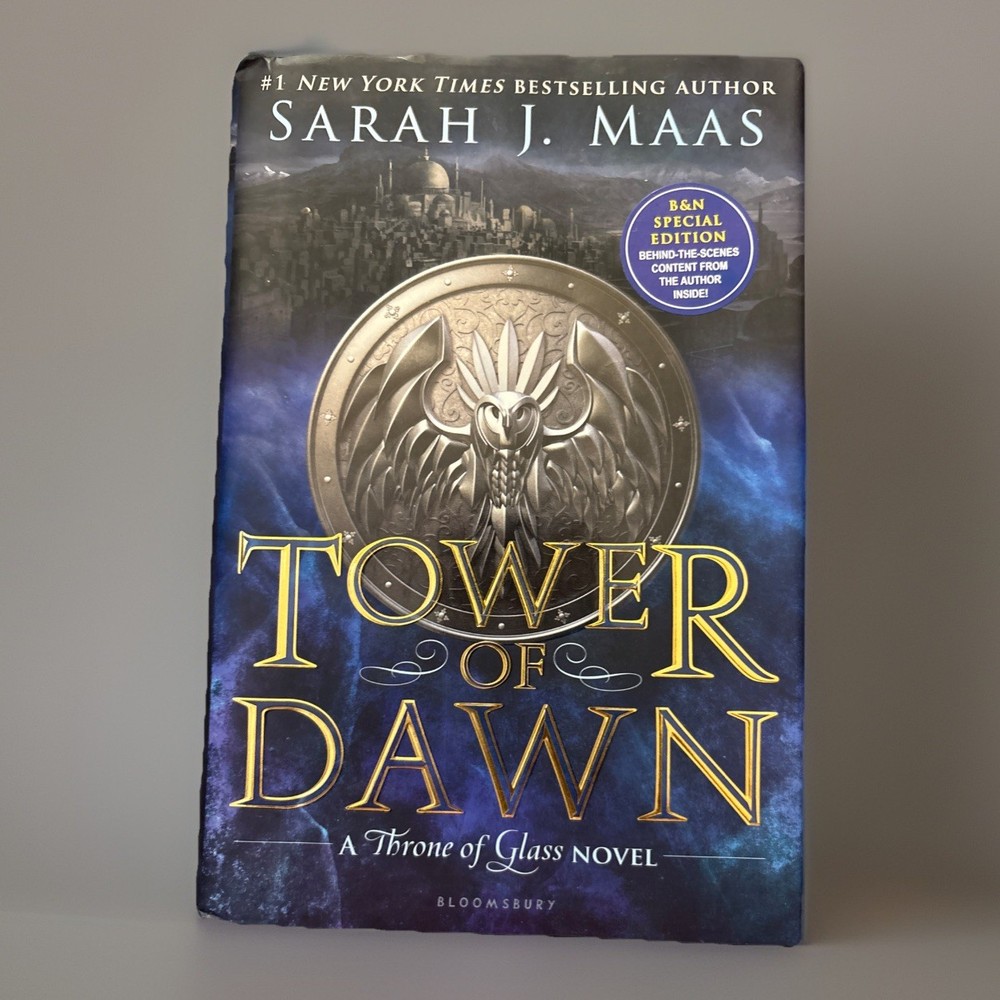 Tower of Dawn (Barnes & Noble Exclusive) by Sarah J. Maas (HC/1st ed/2017) *VG*