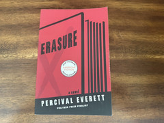 Erasure : A Novel by Percival Everett (2011, Trade Paperback) FREE SHIPPING