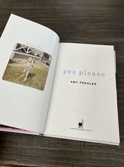 “Yes Please” Hardcover Book by Author Amy Poehler Cooyright 2014