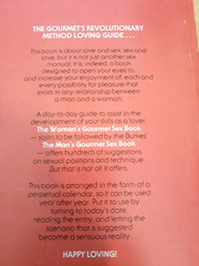 THE WOMAN’S GOURMET SEX GOOK by Peggy Burke Illustrated Guide to Supersex 1983