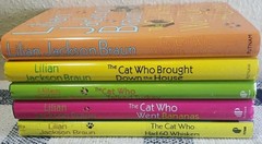 Lilian Jackson Braun „The Cat Who” 5 Book Lot G.P. Putnam’s Sons Hardcover