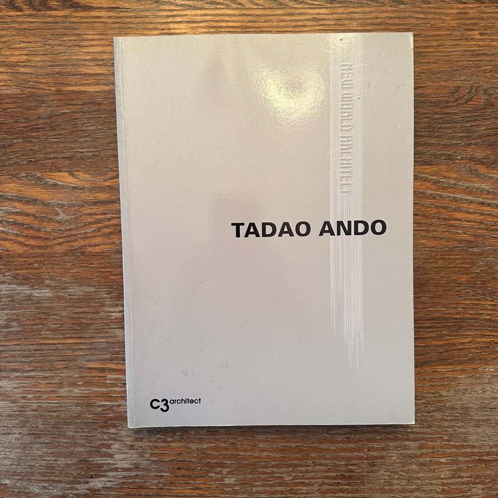 C3 New World Architect Tadao Ando 2003 Korean & English Paperback Good-