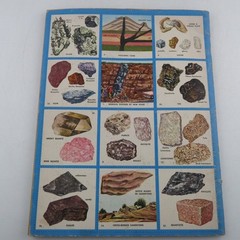 Golden Stamp Book of Rocks & Minerals Matthew Kalmenoff 1974 8th Printing