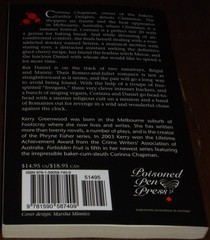 FORBIDDEN FRUIT BOOK BY KERRY GREENWOOD 2010 14CM X 22CM