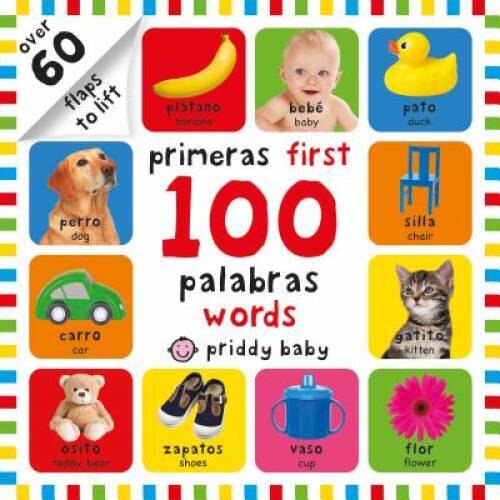 First 100 Lift-the-Flap Bilingual First Words – Board book – VERY GOOD