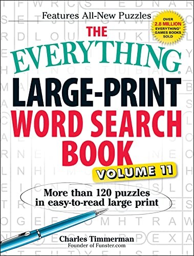 The Everything® Large-Print Word Se…, Timmerman, Char