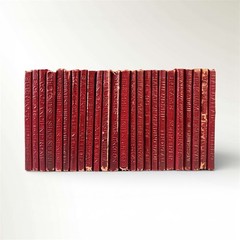 Antique Little Leather Library Miniature Books – Choose Your Title – Red Series