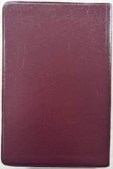 KJV Ultraslim Bible Burgundy Bonded Leather Belgium Print 2015BGM Clean VG+
