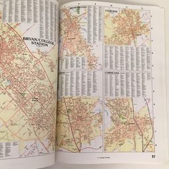 Texas Atlas & Gazetteer DeLorme 1995 – 168 Pages – First Edition Second Printing