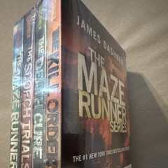 James Dashner Maze Runner Series Box Set: Maze Runner, Scorch Trials, Death Cure
