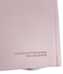 The Jesus Bible Pink with Gold In Box Louie Giglio Leather soft over board
