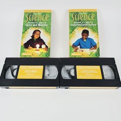 Complete VHS Set Of 6 Harcourt Science Grade 2 Activities Unit A – F Homeschool