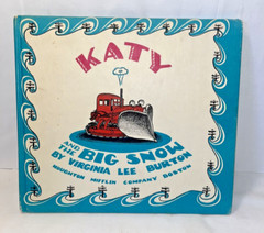 Virginia Lee Burton KATY AND THE BIG SNOW 1943 Early Weekly Reader Book Club Ed
