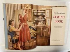 1961 Better Homes & Gardens Sewing Book – How To Sew At Home Hardcover MCM