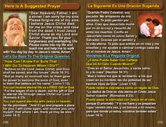 English/Spanish, RAPTURE Gospel Bible Tracts, 40 PK in 2 Covers, 20 Pages Ea.