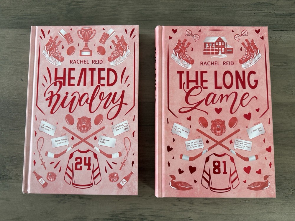 MMR Special Editions: Heated Rivalry and The Long Game by Rachel Reid – NEW‼️