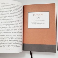 David Jeremiah Morning & Evening Devotions Christian Gift Hardcover Book Nelson