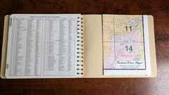 Thomas Guide California Central Valley Cities + *Bonus 7 Other Vtg Calif Maps*