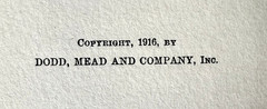 Left Guard Gilbert, Ralph Henry Barbour, 1916 Dodd, Mead, Football, Very Good