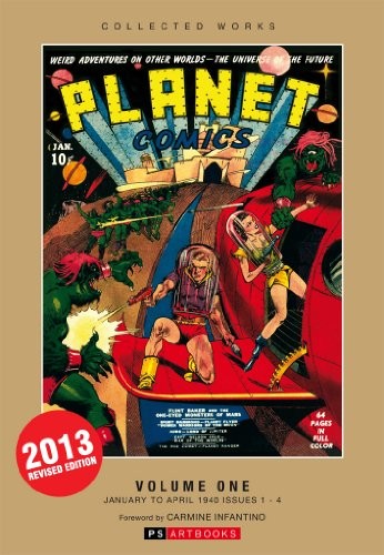 PLANET COMICS VOLUME ONE JANUARY TO APRIL 1940 ISSUES 1-4 By Roy Thomas *VG+*