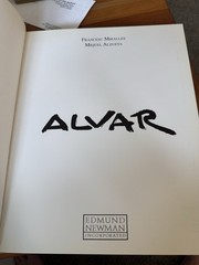 Alvar by Francesc Miralles and Miquel Alzueta 1993 HC Book Signed Illustration