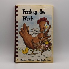 Feeding the Flock Cookbook 1990 Word of Life Assembly San Angelo Spiral Bound 10