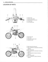 SUZUKI RM125 Owners Service Manual 2001 – STEEL WIRE BOUND – TOUGH COVERED