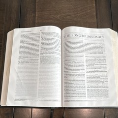 Crossway Holy Bible English Standard Version (ESV) Leather Bound 2016 Inscribed