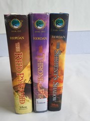 The KANE CHRONICLES Books by Rick Riordan HC/DJ 1st Ed/1st Print